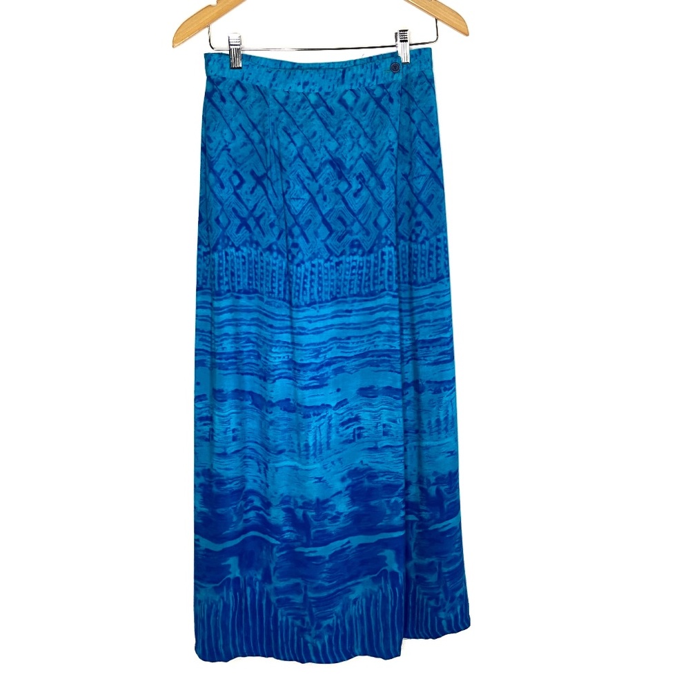 Napa Studio Long Blue Vintage Skirt Size 8